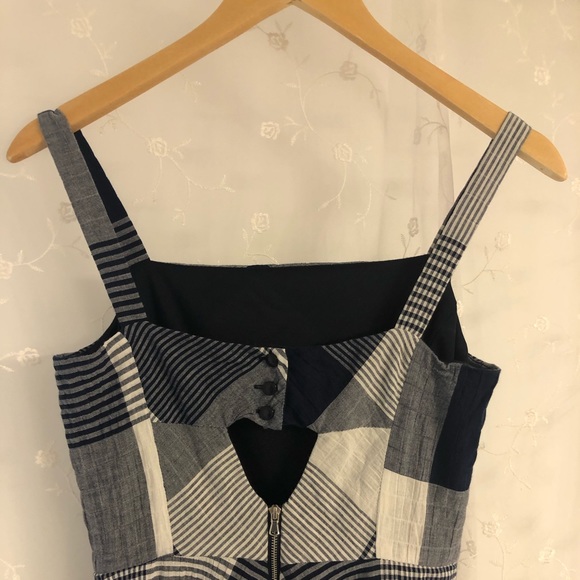 Just Taylor Navy Dress - Picture 7 of 8